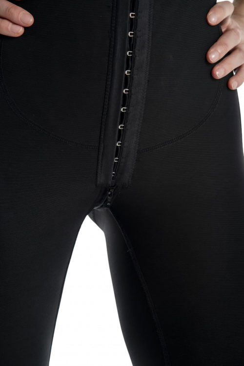 Ref. 6052: Mid-Calf Post-Lipo Garmentwith 3/4 Sleeves - Image 6